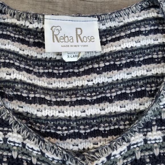 Vintage reba rose button front cardigan - Picture 2 of 6